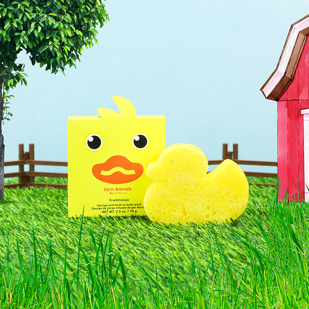 Danny Duck Farm Animals Sponge | Kids