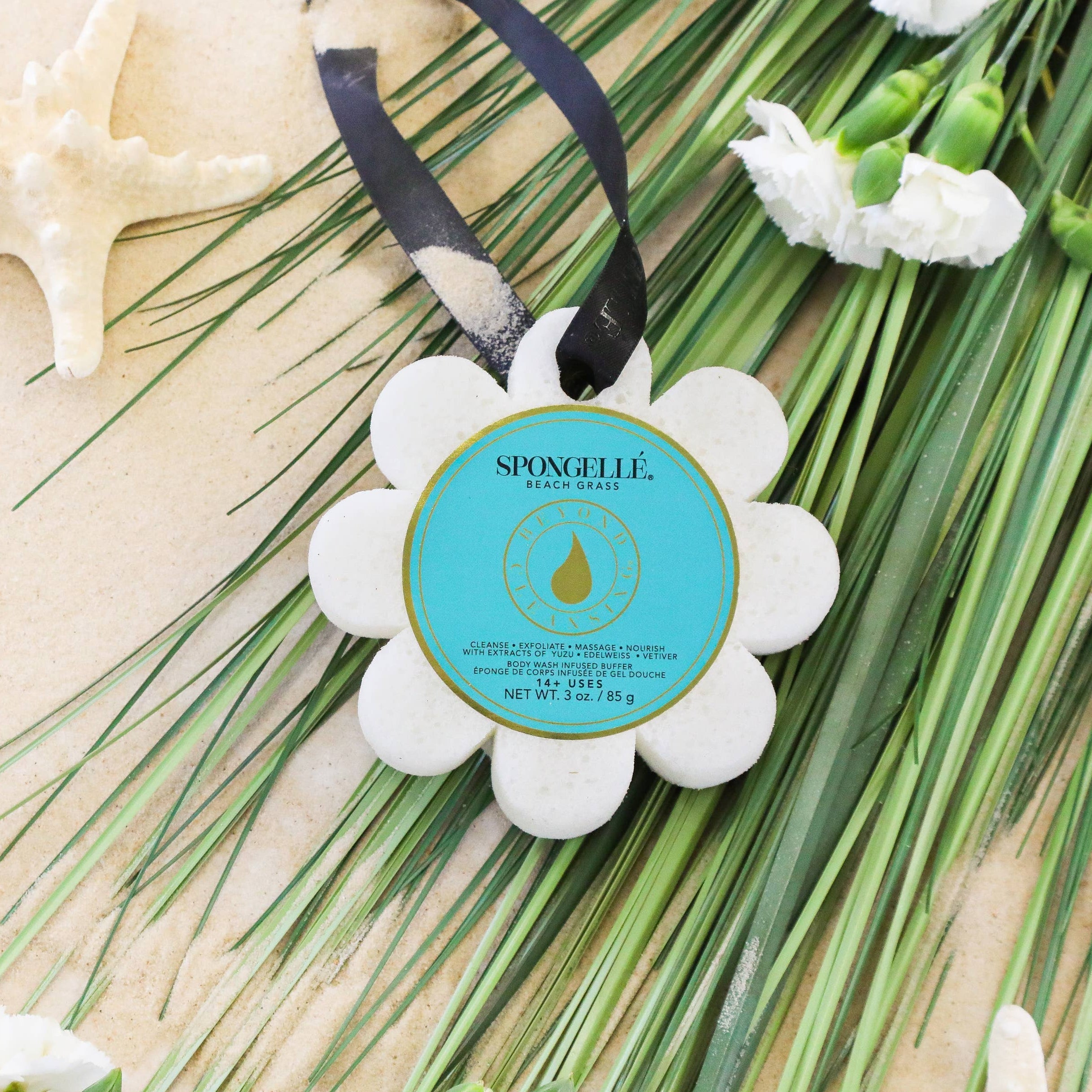 Beach Grass Wild Flower | Soap Sponge | Soap Loofah | Vegan