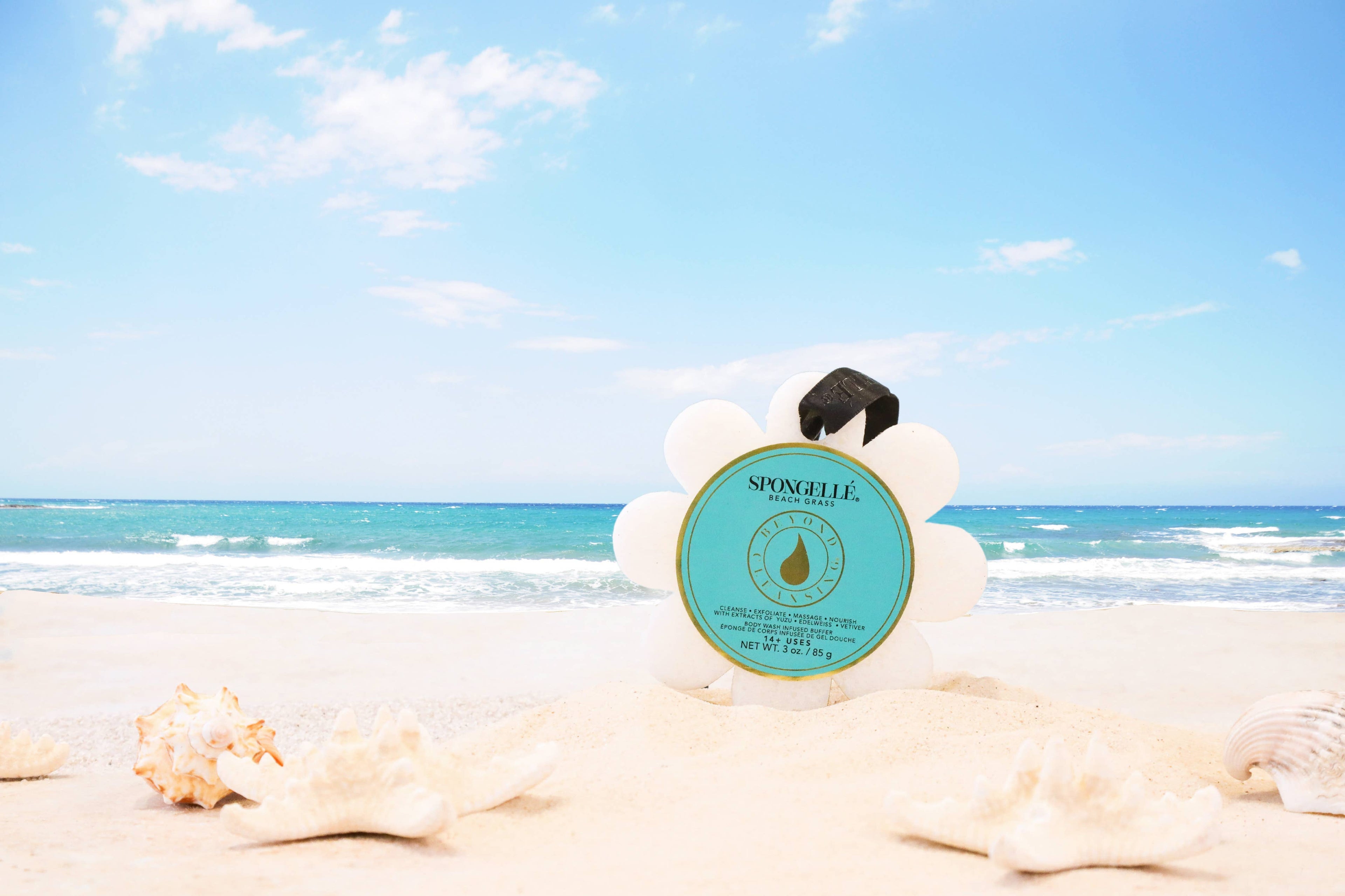 Beach Grass Wild Flower | Soap Sponge | Soap Loofah | Vegan 